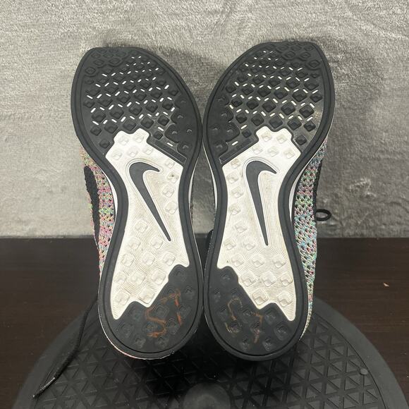Nike Mens Size 9.5 Flyknit Racer Multi Color 2.0 Running Lace Up Athletic Shoes - Picture 10 of 10